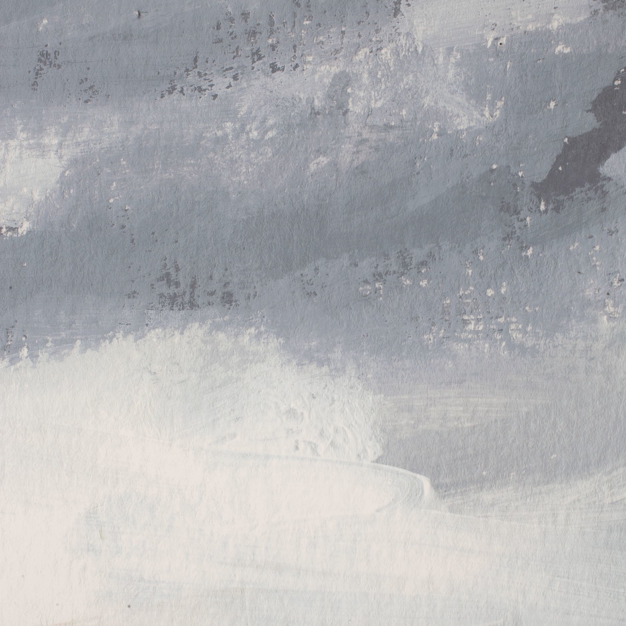 Bracing White and Grey and Brown and Green and Pink Framed Landscape Art