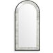Marlowe 80 X 40 inch Black Iron and Antique Style Mirror Mirror