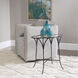Adhira 24 X 24 inch Glass Accent Table