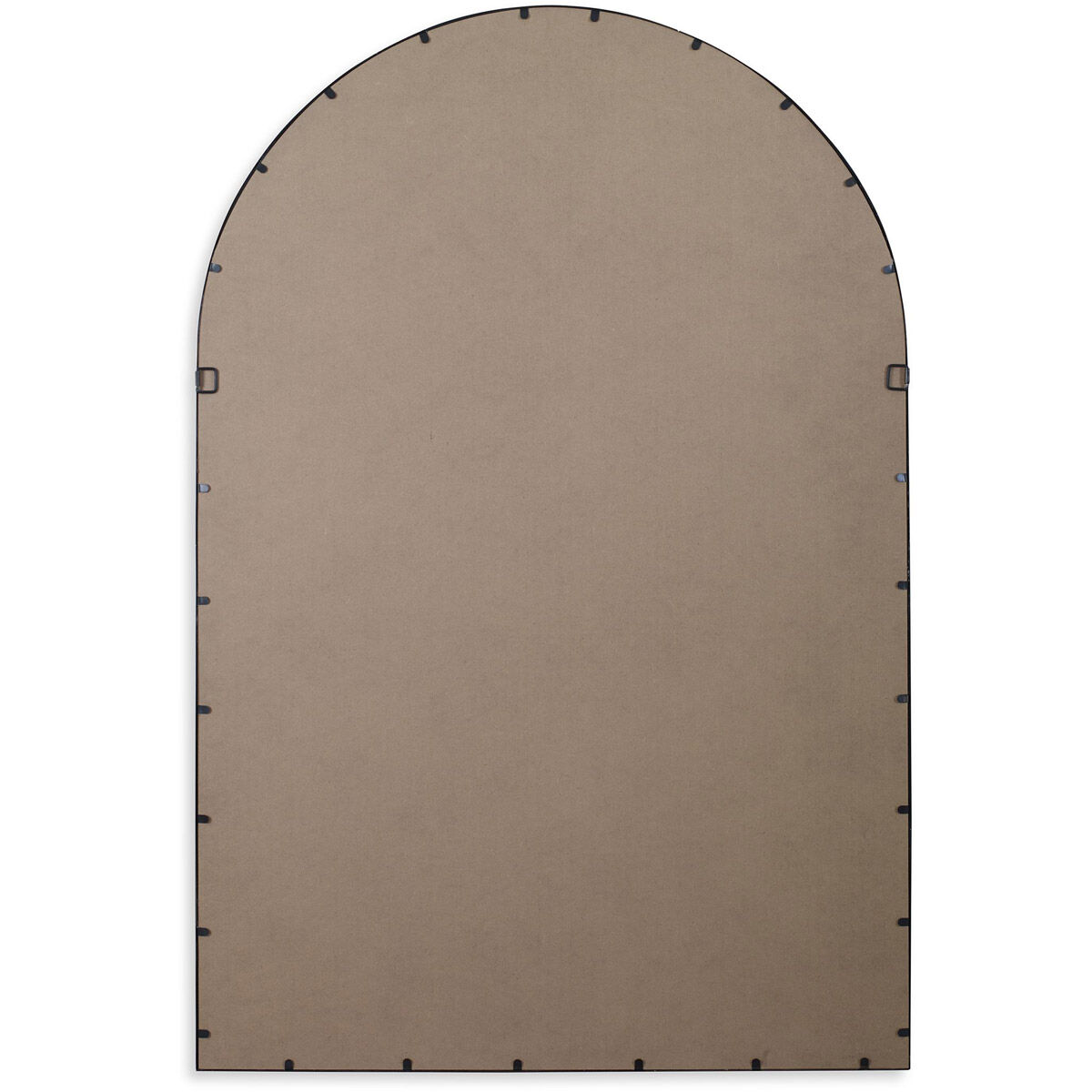 Grantola 72 X 48 inch Satin Black Wall Mirror