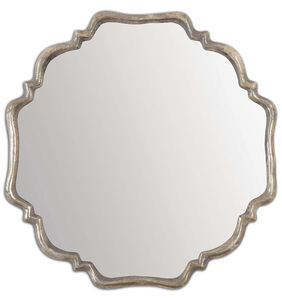 Valentia 33 X 33 inch Oxidized Silver Wall Mirror