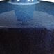 Abyss 22.5 inch 150.00 watt Light Blue and Midnight Blue with Brass Table Lamp Portable Light