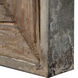 Siringo 37 X 25 inch Weathered Fir Wood with Burnished Silver Iron Wall Mirror