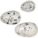 Nest Trio Beige and Charcoal Indoor Outdoor Decorative Eggs, Set of 3