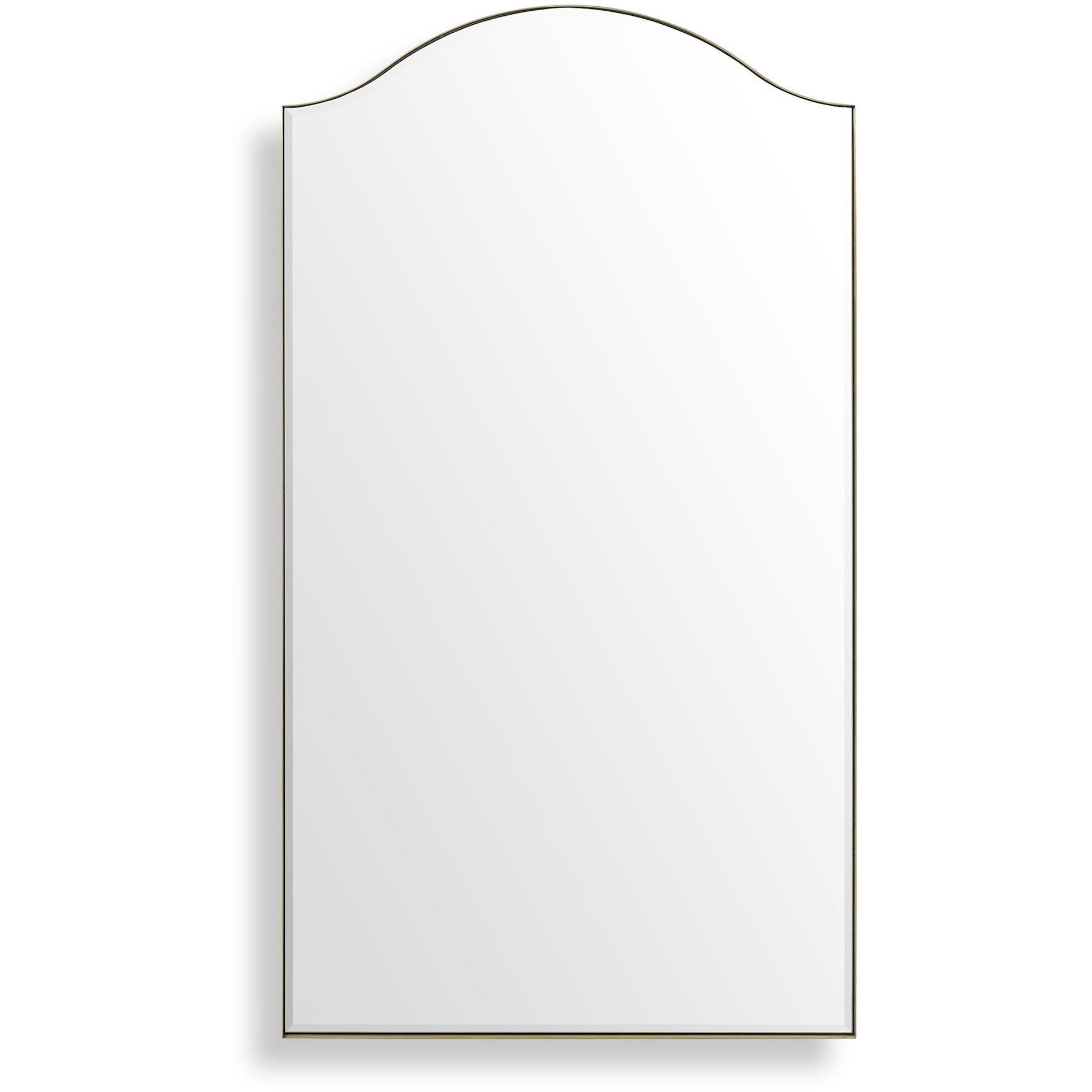 Mallorca 72 X 40 inch Brushed Brass Mirror