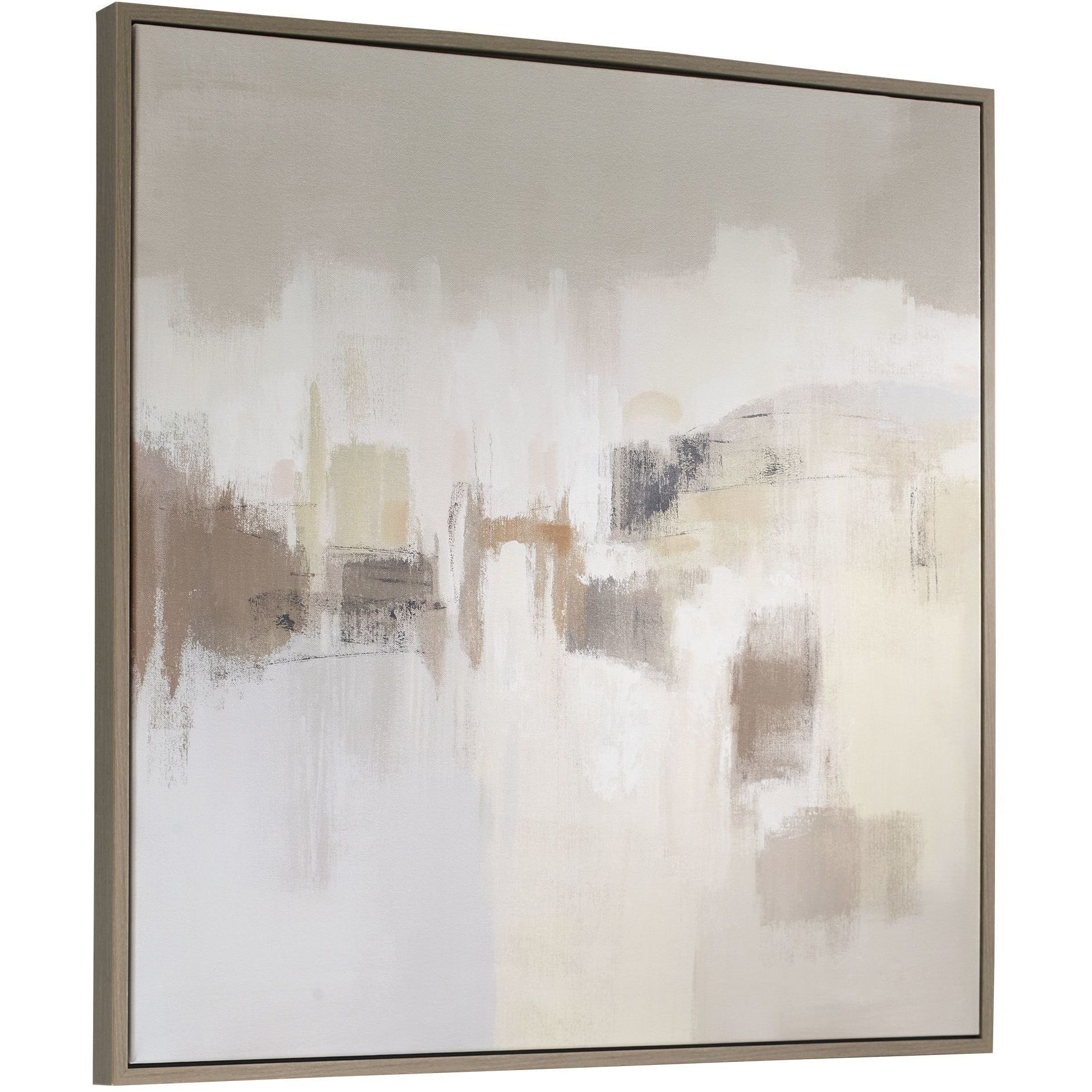 Daybreak Multicolor Framed Abstract Art