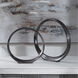 Orbits 14.25 X 14 inch Sculptures, Set of 2