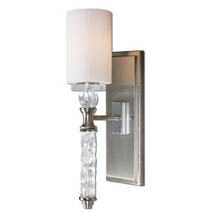 Campania 1 Light 5 inch Brushed Nickel Wall Sconce Wall Light