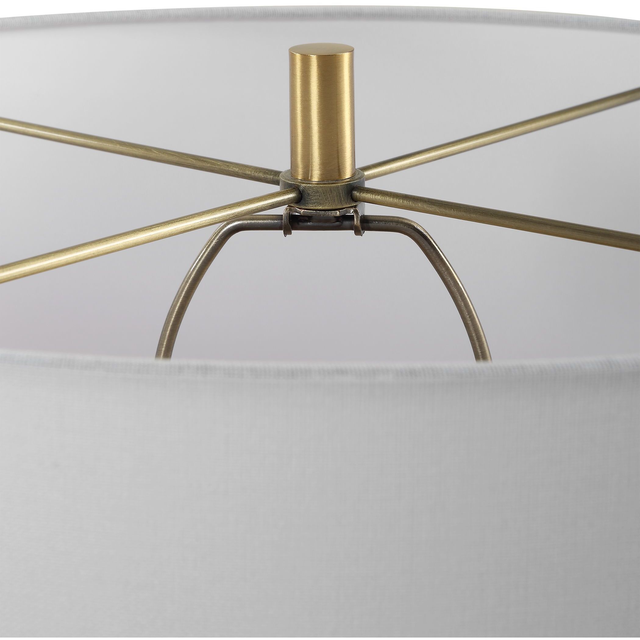 Verdant 27.75 inch 150.00 watt Multi-Colored with Brass and Crystal Table Lamp Portable Light