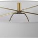 Verdant 27.75 inch 150.00 watt Multi-Colored with Brass and Crystal Table Lamp Portable Light