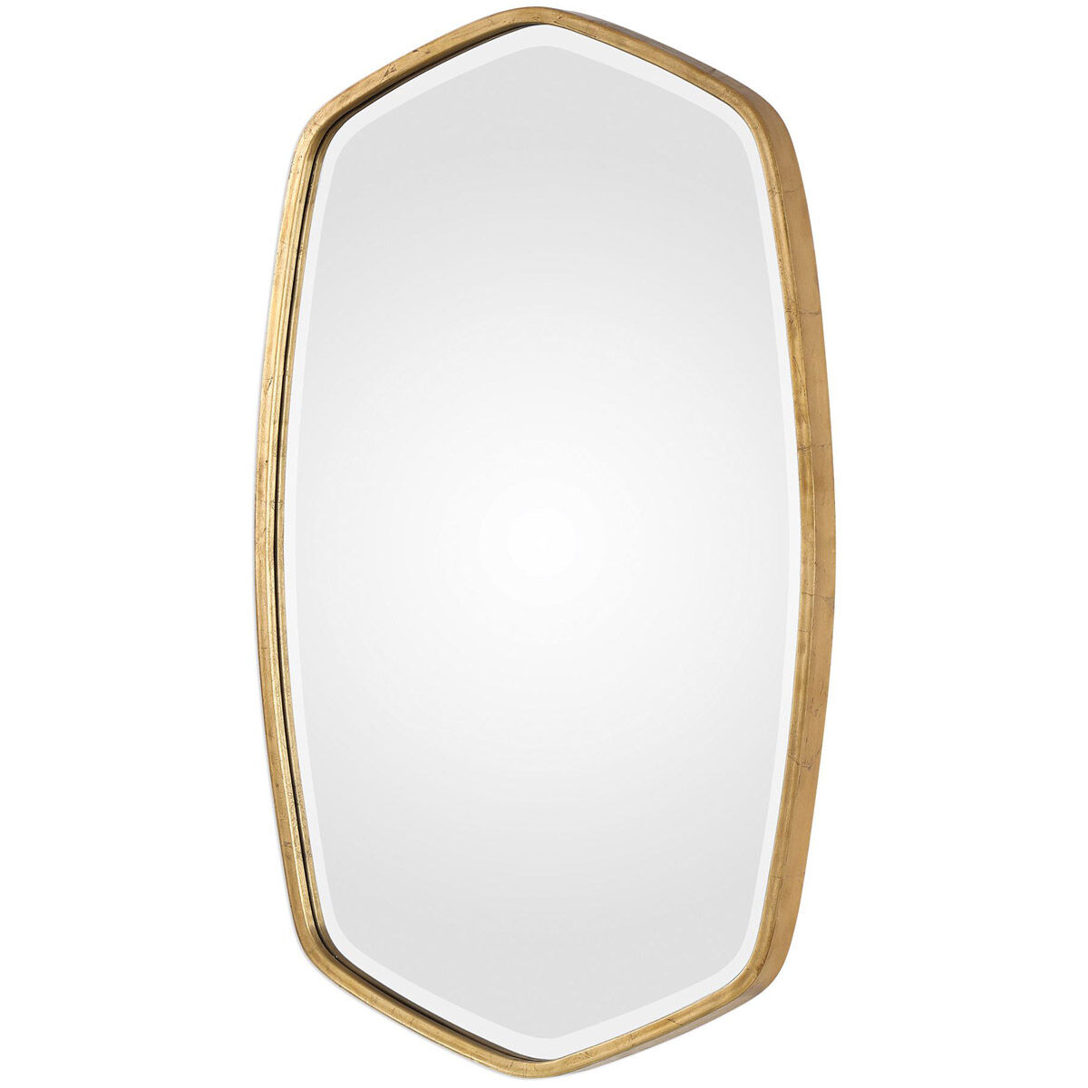 Duronia 36 X 22 inch Antiqued Gold Mirror