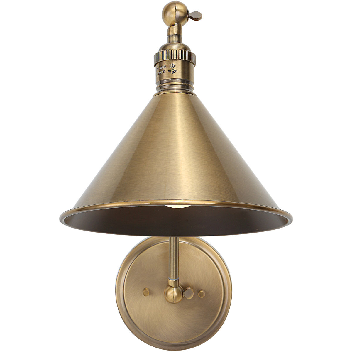 Exeter 25 inch 60.00 watt Oxidized Antique Brass Adjustable Sconce Wall Light