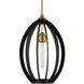 Darby 1 Light 14 inch Dark Bronze Pendant Ceiling Light