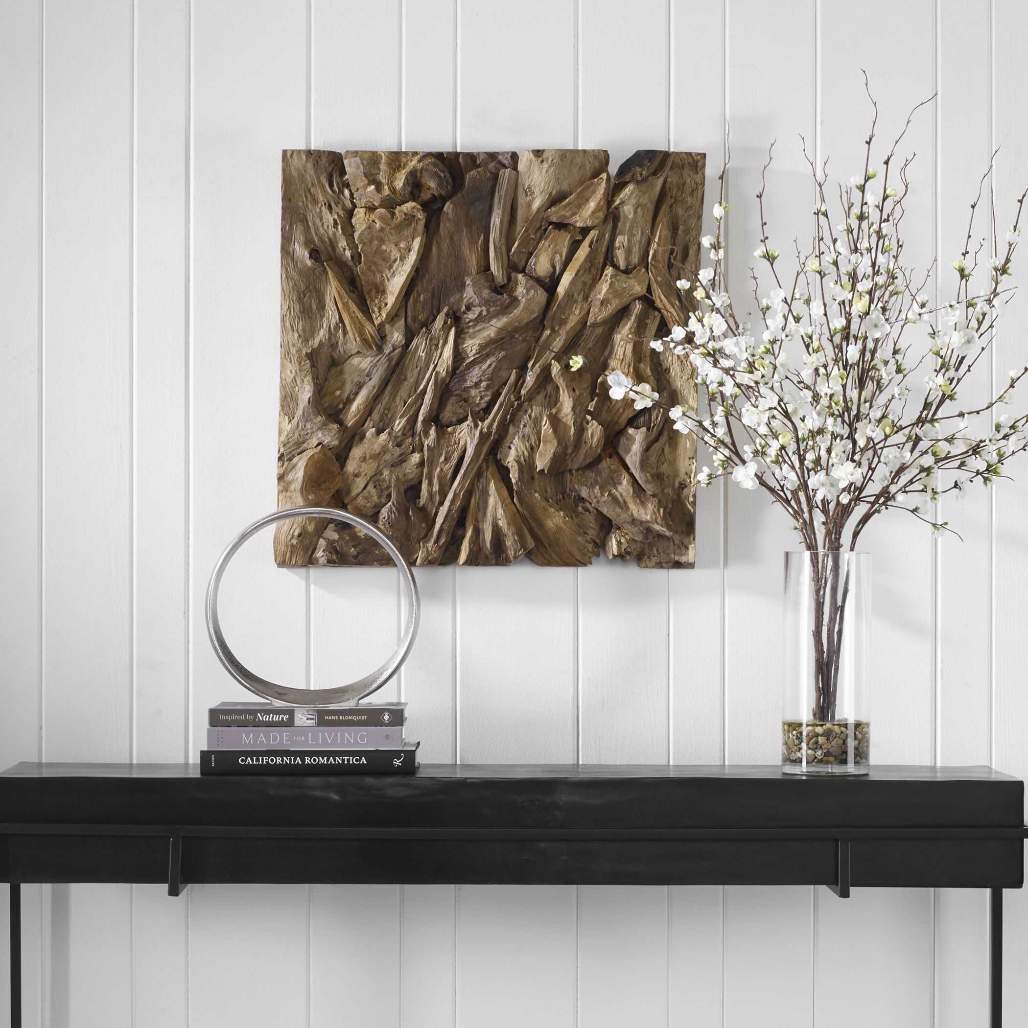 Rio Natural Brown Wood Wall Decor