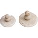 Quarried Stone 9.25 X 8.5 inch Indoor-Outdoor Sculptures, Set of 2