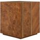 Seven Wonders 24 X 20 inch Maple Burl and Acacia and Alder Wood Side Table