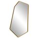 Linneah 35 X 22 inch Aged Gold Mirror