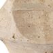 Indent 16.25 inch 60.00 watt Travertine and Antique Brass Accent Lamp Portable Light
