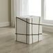 Rocklyn 16.25 inch Bronze and White Garden Stool