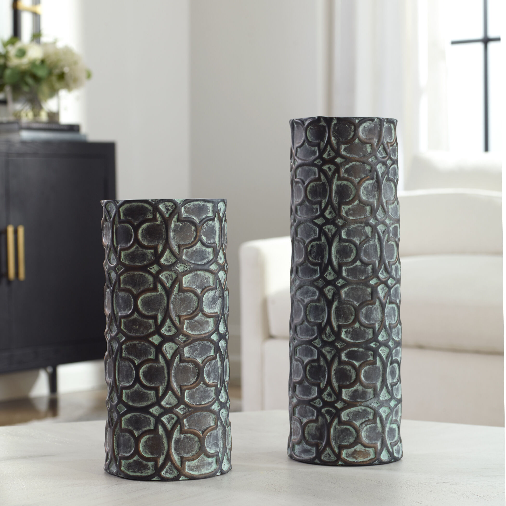 Baltra 17.75 X 6 inch Vases, Set of 2