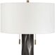 Carmine 29.75 inch 60 watt Dark Bronze and Antique Brass Table Lamp Portable Light