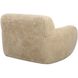 Abide Caramel Toned Faux Sheepskin Accent Chair