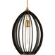 Darby 1 Light 14 inch Dark Bronze Pendant Ceiling Light