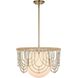 Arches 1 Light 20 inch Warm White and Natural Rattan Pendant Ceiling Light