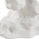 Remnant 24.5 X 12.5 inch White Stone and Crystal Drink Table