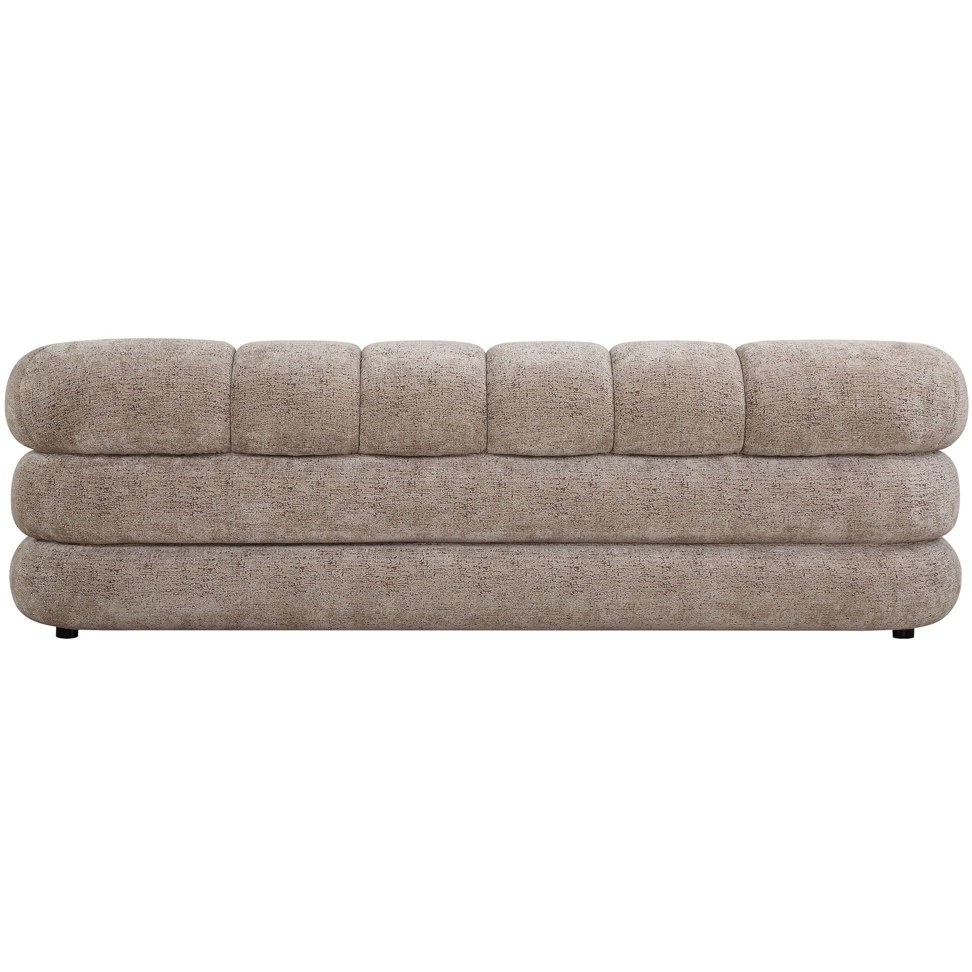 Modella Textured Sand Chenille Sofa