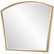 Boundary 36 X 31.63 inch Antiqued Gold Leaf Mirror