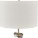 Akoa 30.5 inch 150 watt Antique Brass Table Lamp Portable Light