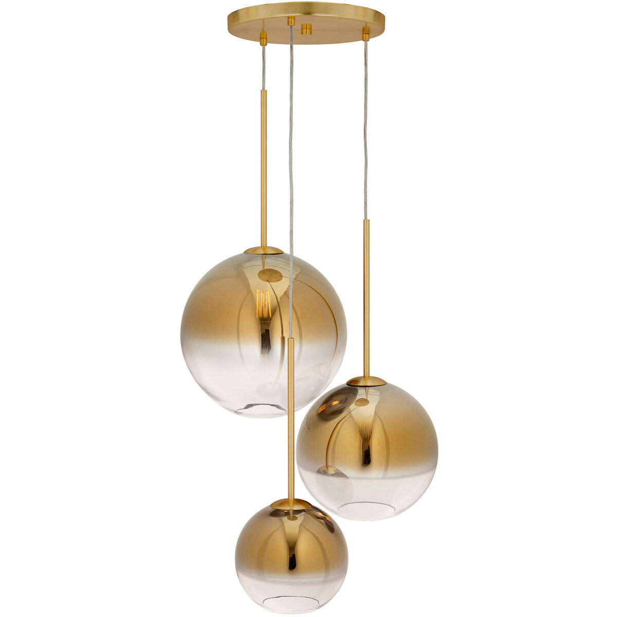 Callisto 3 Light 17.25 inch Pendant