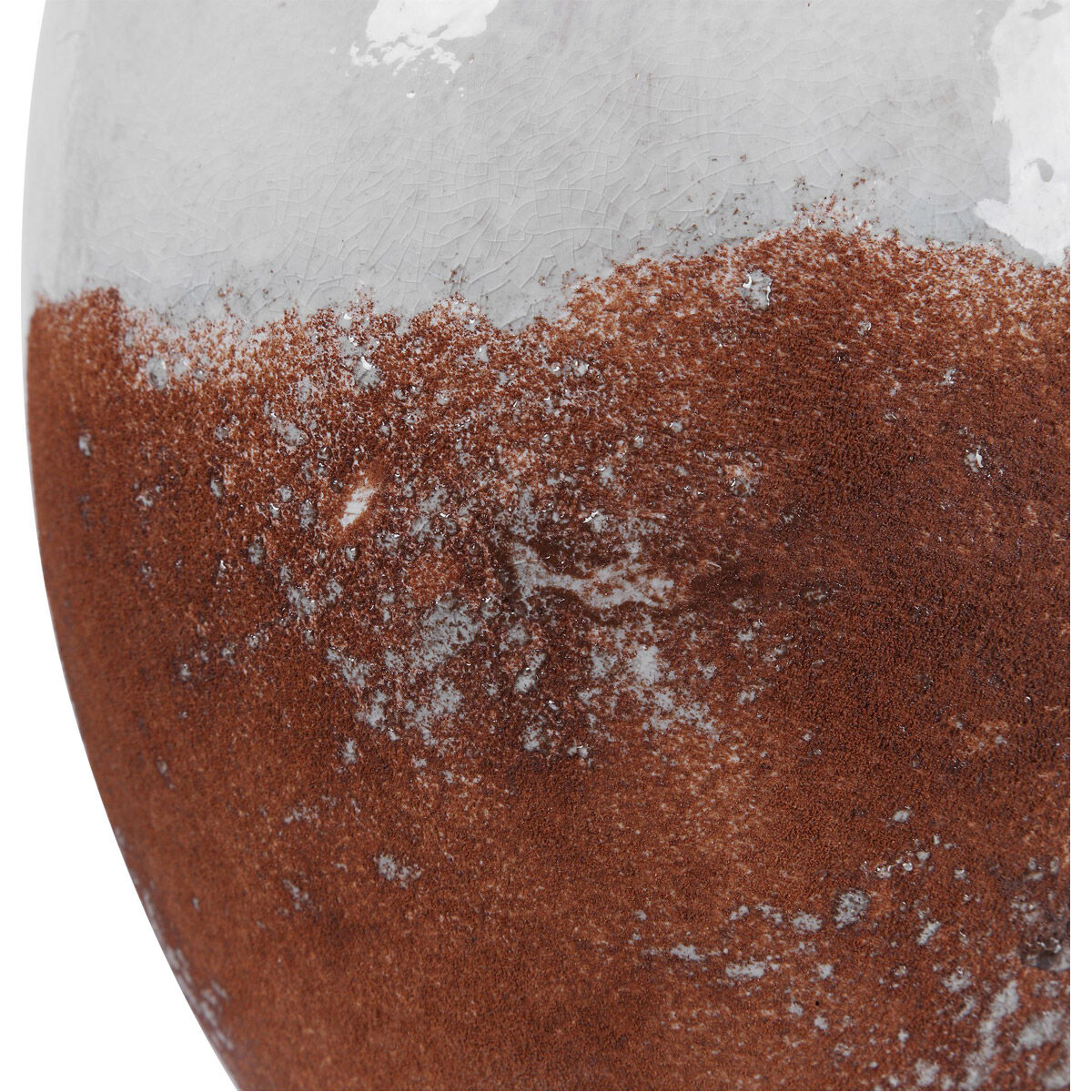 Durango 29 inch 150 watt Rust White Table Lamp Portable Light