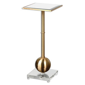 Laton 29 X 12 inch Brushed Brass Accent Table