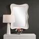 Whitehaven 35.63 X 25.5 inch Matte White Mirror