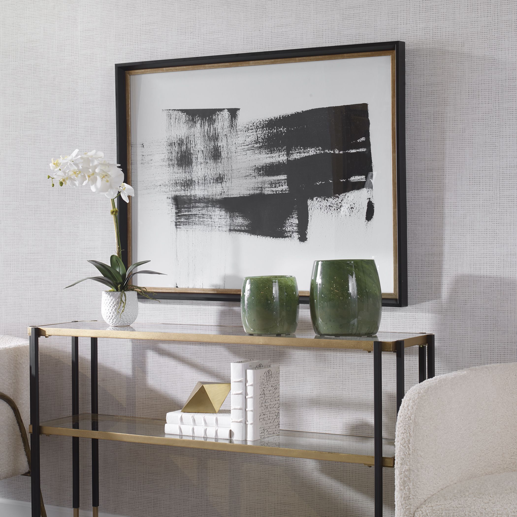 Mystere 43 X 33 inch Framed Contemporary Print