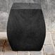 Grove 17 inch Rustic Black Accent Stool