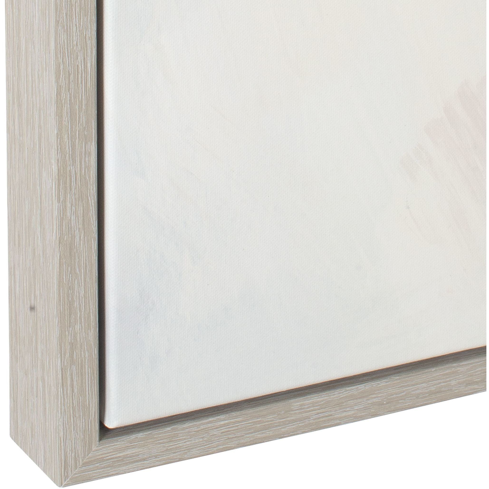 Simple Serenity Neutrals and Brown and Pink Framed Abstract Art