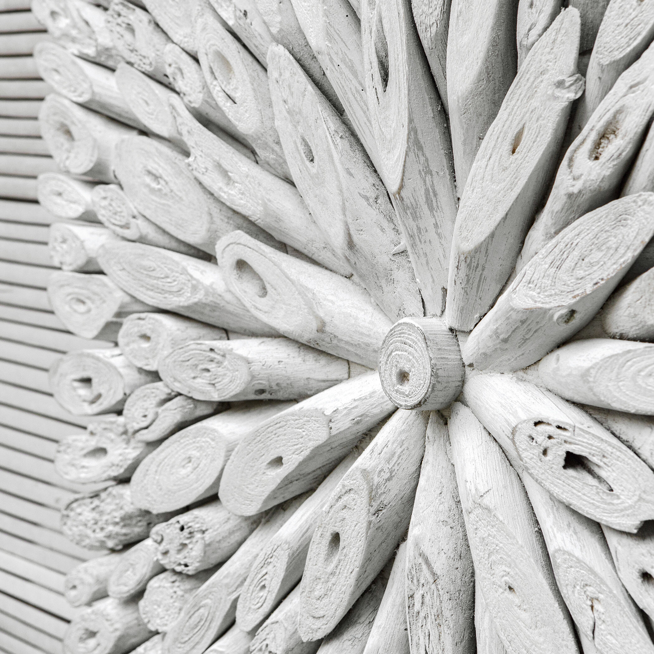 Bahama Wood White Washed Wall Decor
