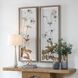 Garden 58 X 22 inch Framed Floral Prints, Set of 2
