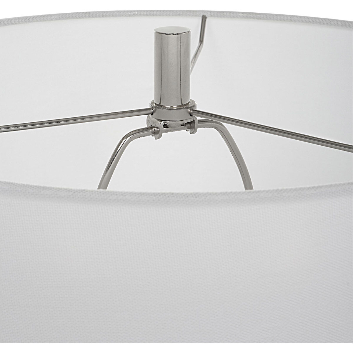 Avalon 27 inch 150.00 watt Light Blue and Turquoise with Polished Nickel Table Lamp Portable Light