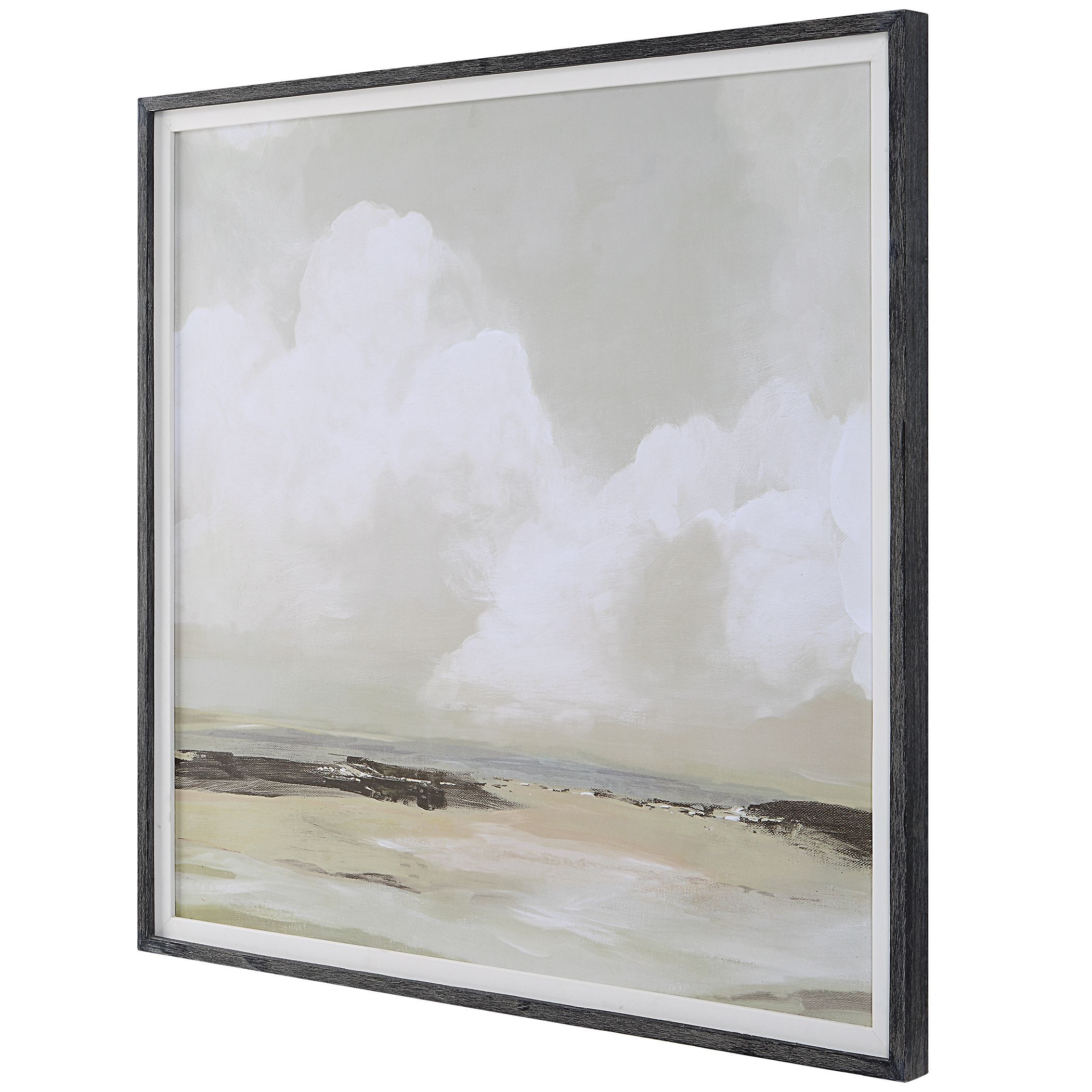 Soft Clouds 42 X 42 inch Framed Print