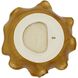 Golden Crest Ruffle 20 X 4 inch Indoor-Outdoor Bowl