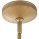 Algiers 8 Light 30 inch Textured Soft Gold Pendant Ceiling Light