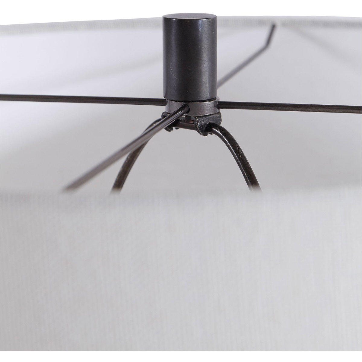 Alita 30 inch 150 watt Rust Black Table Lamp Portable Light