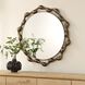 Remolino 36 X 36 inch Warm Bronze Mirror