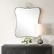 Talia 33 X 24 inch Plated Antique Brass Vanity Mirror