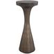 Miko 24 X 10 inch Dark Bronze Indoor-Outdoor Drink Table