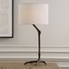 Perch 31 inch 150.00 watt Warm Antique Bronze Table Lamp Portable Light